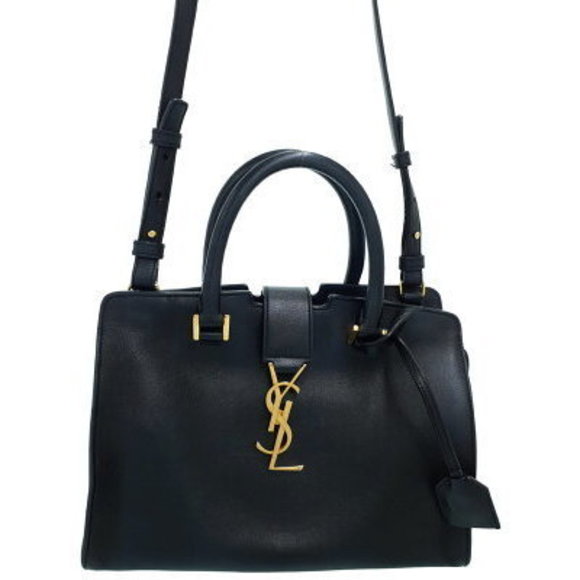 SAINT LAURENT PARIS Monogram Cabas Bag - Picture 1 of 8